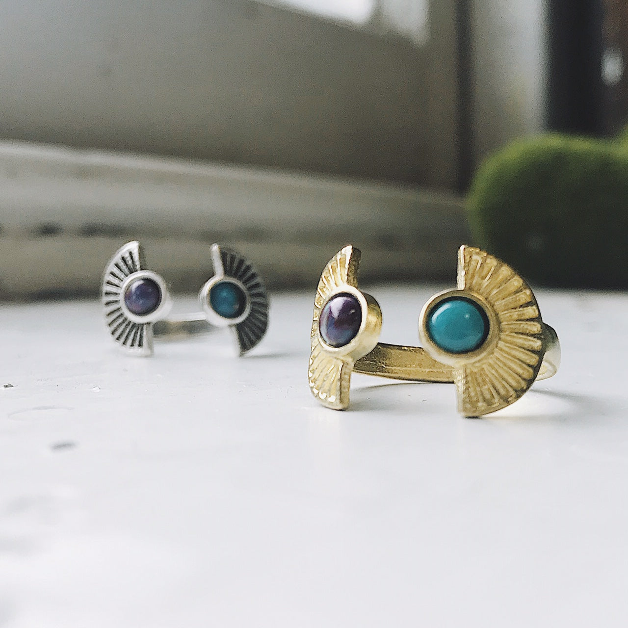Turquoise Sunburst Ring with Two Stones for Boho Style | Dawn to Dusk Turquoise Ring with Radiant Sun Motif | Bohemian Double Turquoise Ring Inspired by Sun and Sky | Two Stone Turquoise Ring with Sunrise and Sunset Energy | Celestial Boho Ring with Twin Turquoise Gems and Sunburst Design | Sunburst-Inspired Ring with Dual Turquoise Stones for Free Spirits | Handmade Boho Ring with Turquoise and Radiant Sun Design | Nature-Inspired Turquoise Sunburst Ring for Bohemian Souls | Double Turquoise Ring Represent