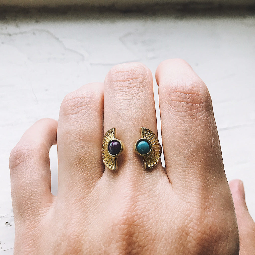 Turquoise Sunburst Ring with Two Stones for Boho Style | Dawn to Dusk Turquoise Ring with Radiant Sun Motif | Bohemian Double Turquoise Ring Inspired by Sun and Sky | Two Stone Turquoise Ring with Sunrise and Sunset Energy | Celestial Boho Ring with Twin Turquoise Gems and Sunburst Design | Sunburst-Inspired Ring with Dual Turquoise Stones for Free Spirits | Handmade Boho Ring with Turquoise and Radiant Sun Design | Nature-Inspired Turquoise Sunburst Ring for Bohemian Souls | Double Turquoise Ring Represent